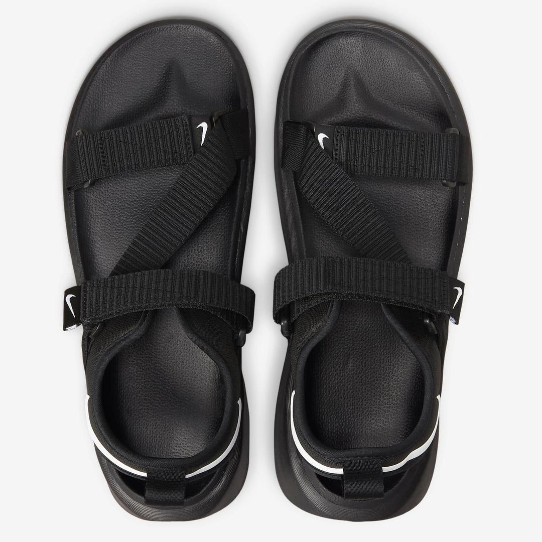 Vista Men's Slides - Black/Black/White