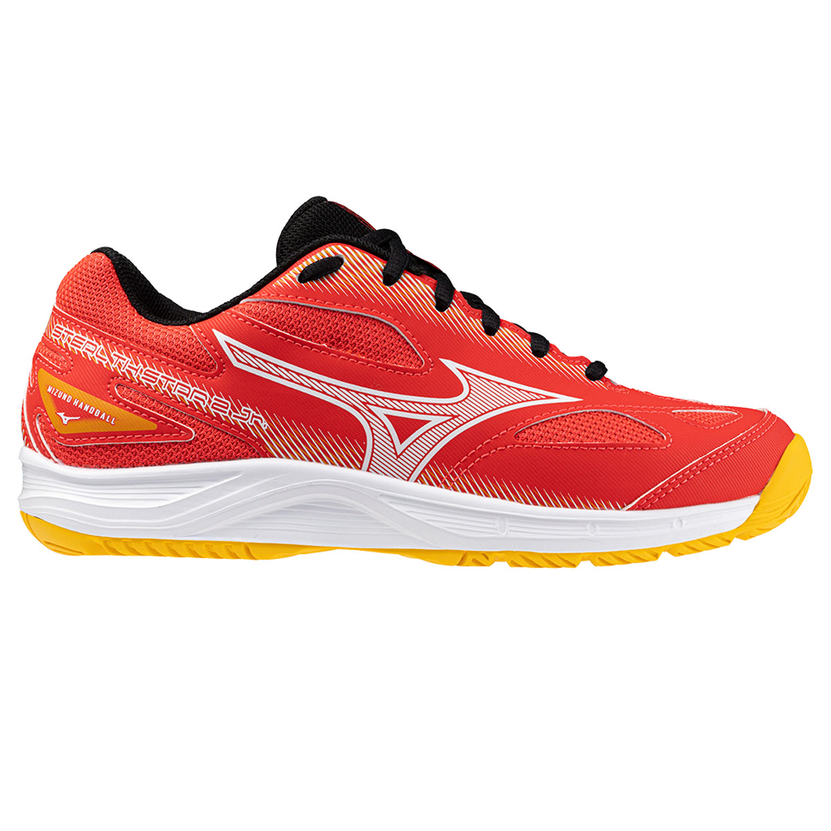 Mizuno Stealth Star 2 Junior  - Radiant Red/White/Carrot Curl