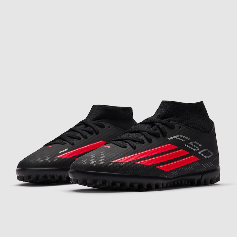 adidas F50 Club Mid Tf - Core Black/Lucid Red/Core Black