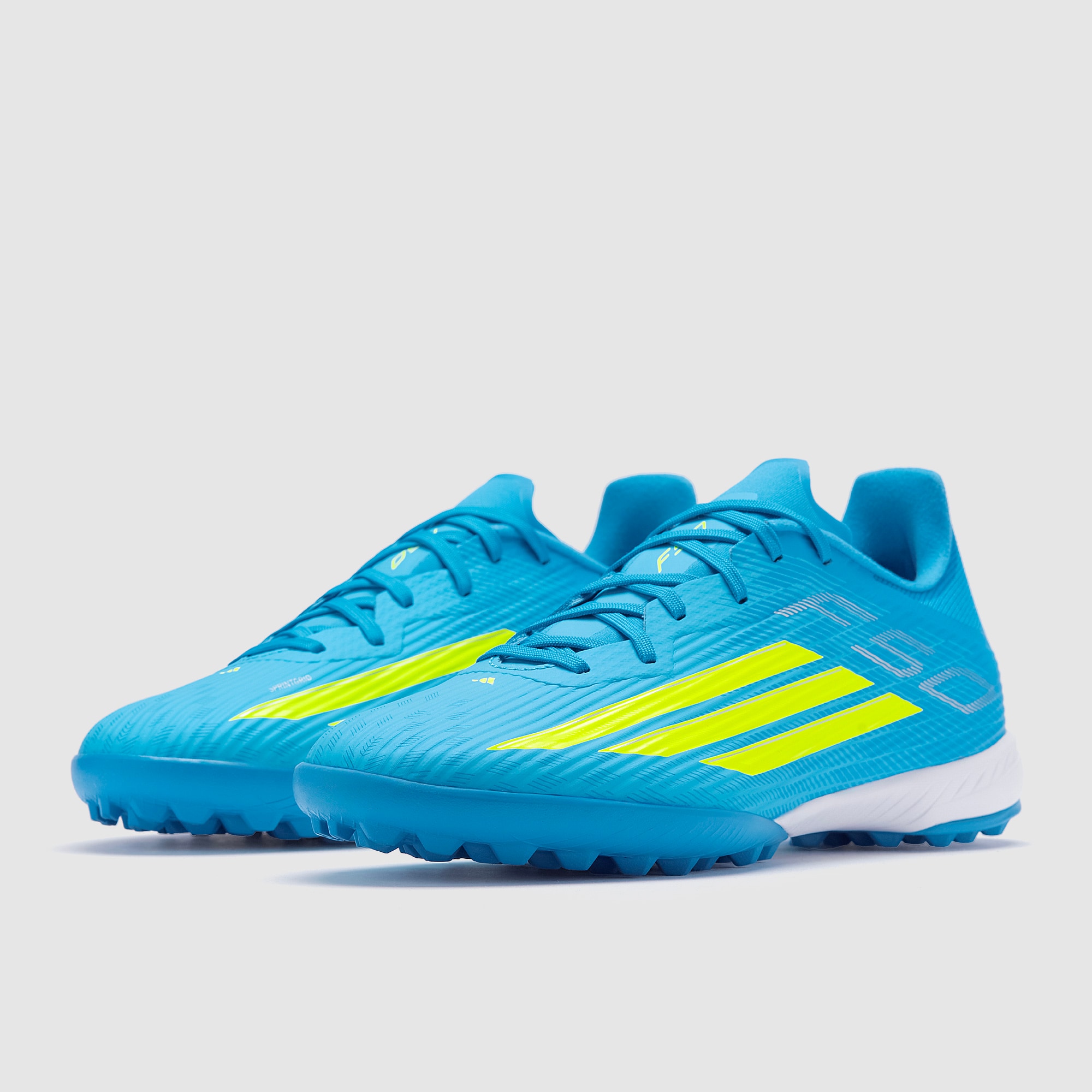 街 油彩 F50号 usafilm adidas F50 League Turf - Lucid Ray Blue/Team Solar Yellow/Lucid
