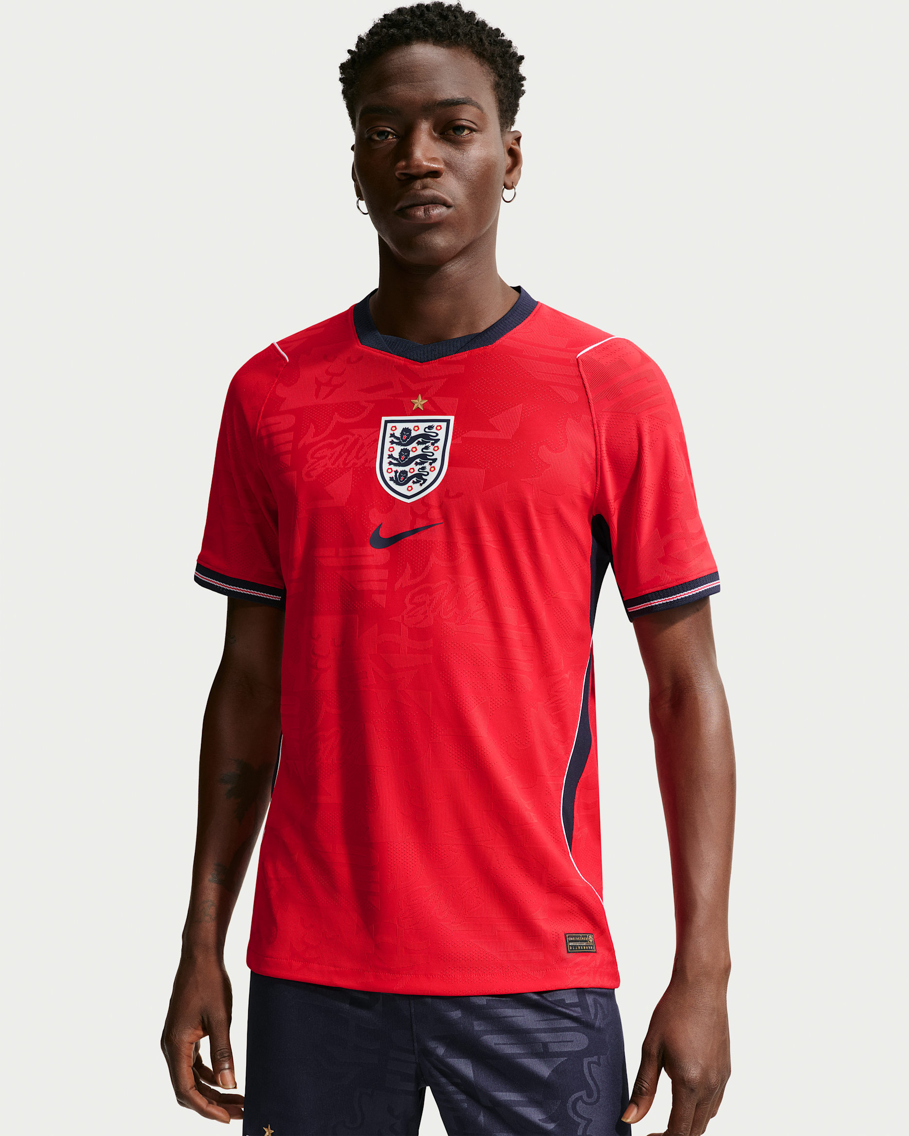 England National Team 2026 Away Jersey Replica - Red