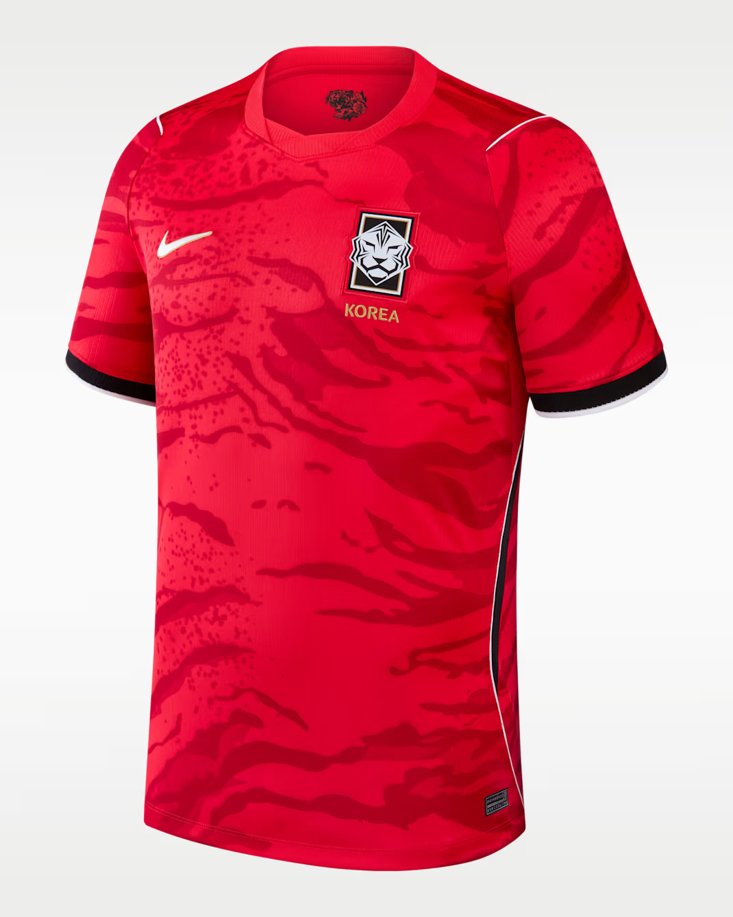 South Korea 2026 Stadium Home - Global Red/Black/White/Club Gold