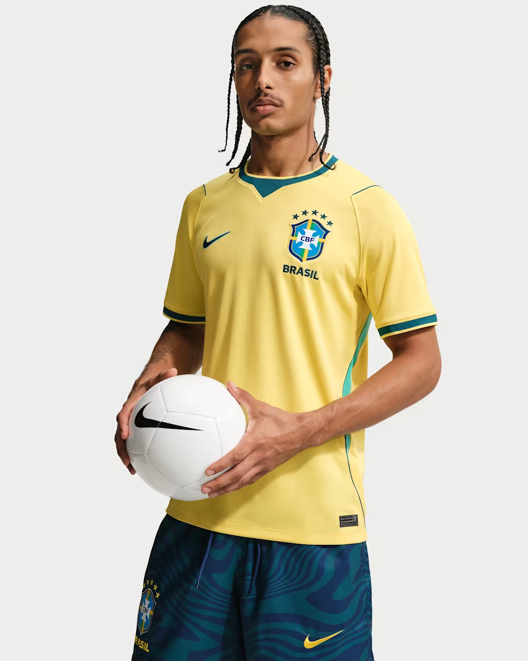 Brazil National Team 2026 Home Jersey Replica - Yellow