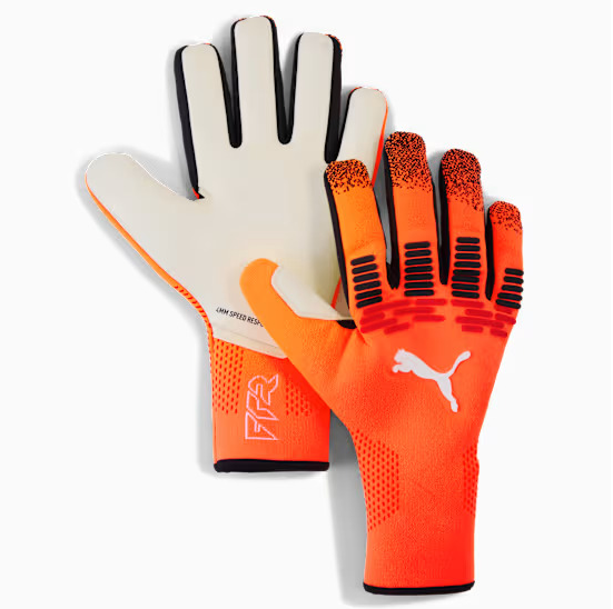 PUMA Future Pro NC Goalkeeper Gloves - Glowing Red-PUMA Red-PUMA Black