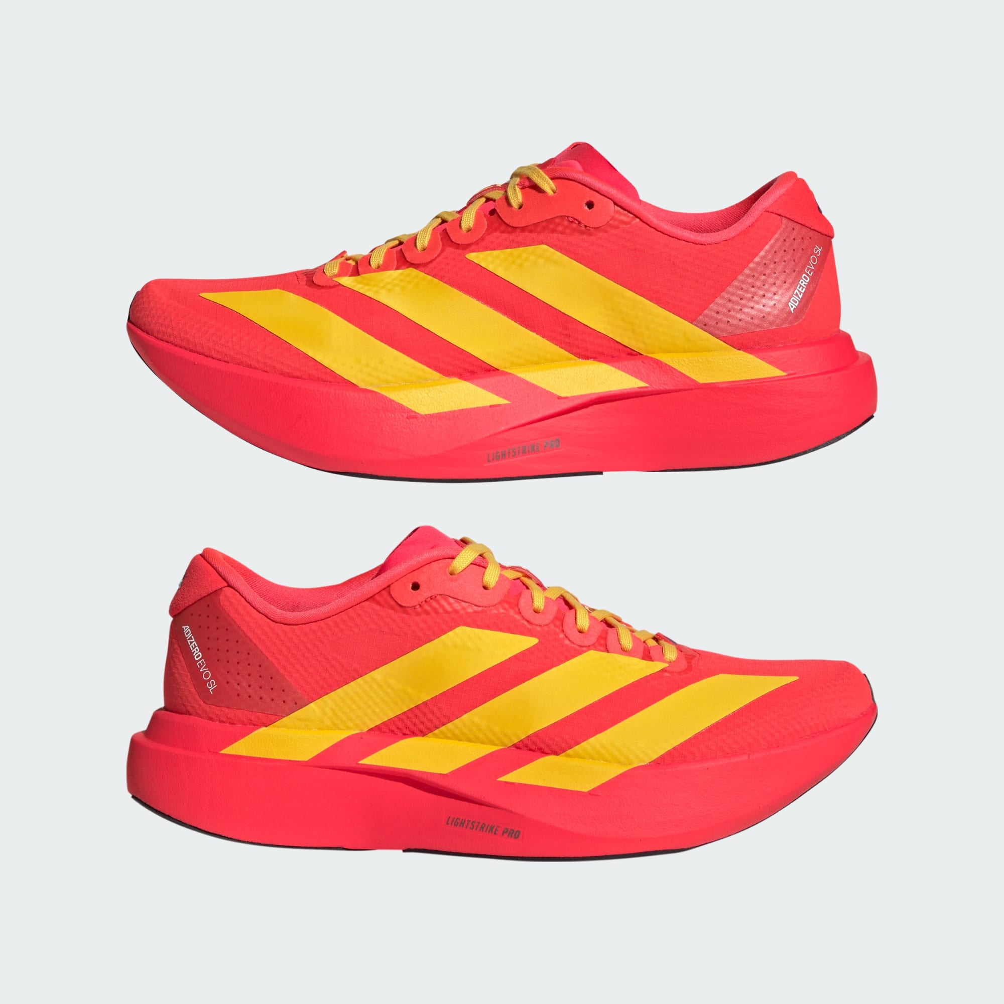 adidas Adizero EVO SL Woven - Lucid Red / Bold Gold / Semi Lucid Blue