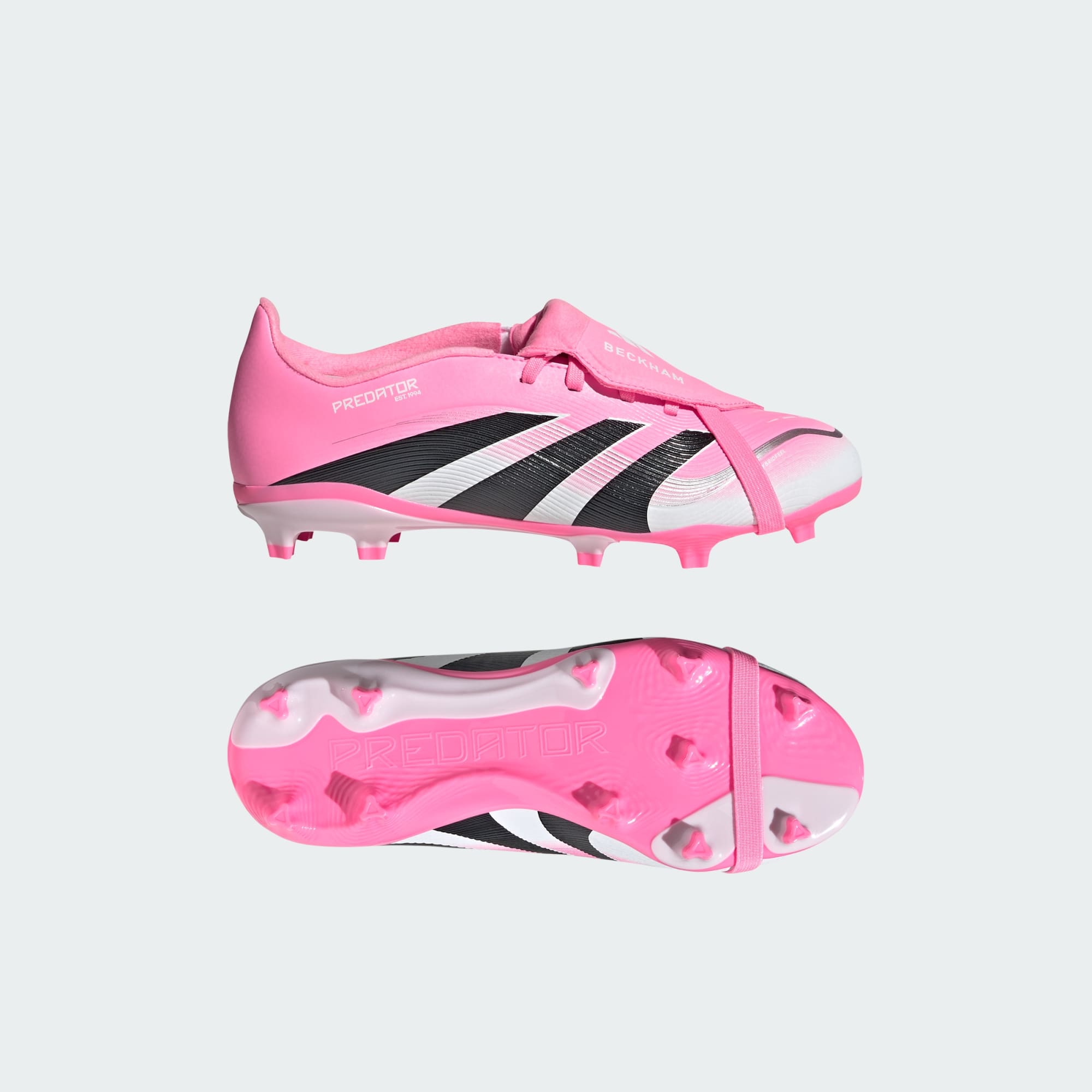 adidas Predator League FT Beckham FG Junior FG - Beam Pink / Core Black / Cloud White