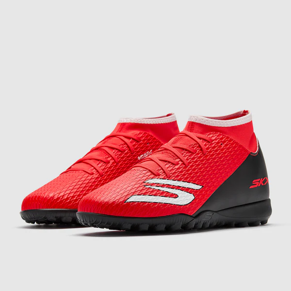 Skechers Kids SKX 2 High TF - Red/Black Kids