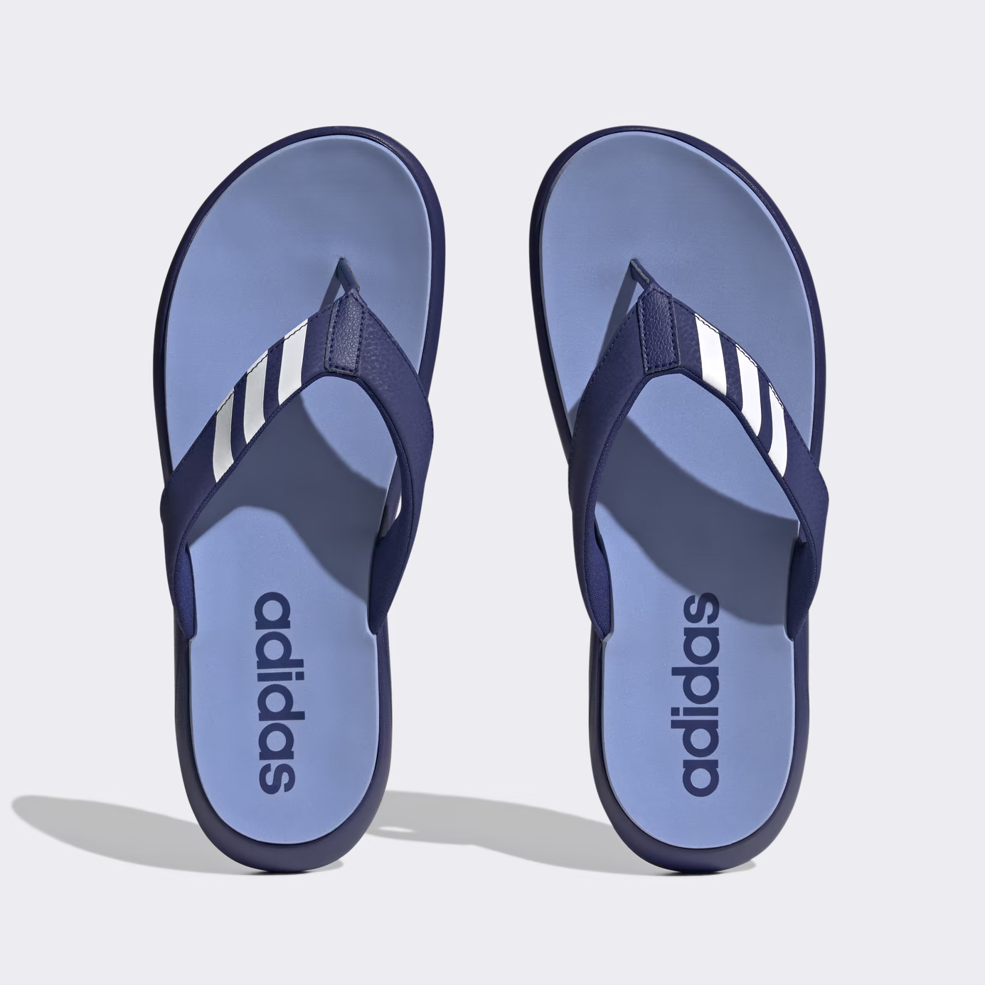 adidas Comfort Flip-Flops - Victory Blue / Cloud White / Blue Fusion