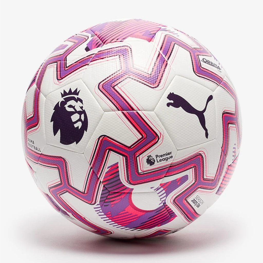 Puma Orbita Cup PL Brilliance Football Ball - Puma White/Multicolor